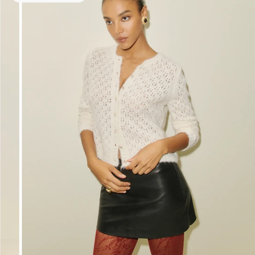 Reformation Clara Crew Cardigan - Picture 2 of 4